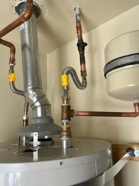 Water heater installation and plumbing repair in Granite